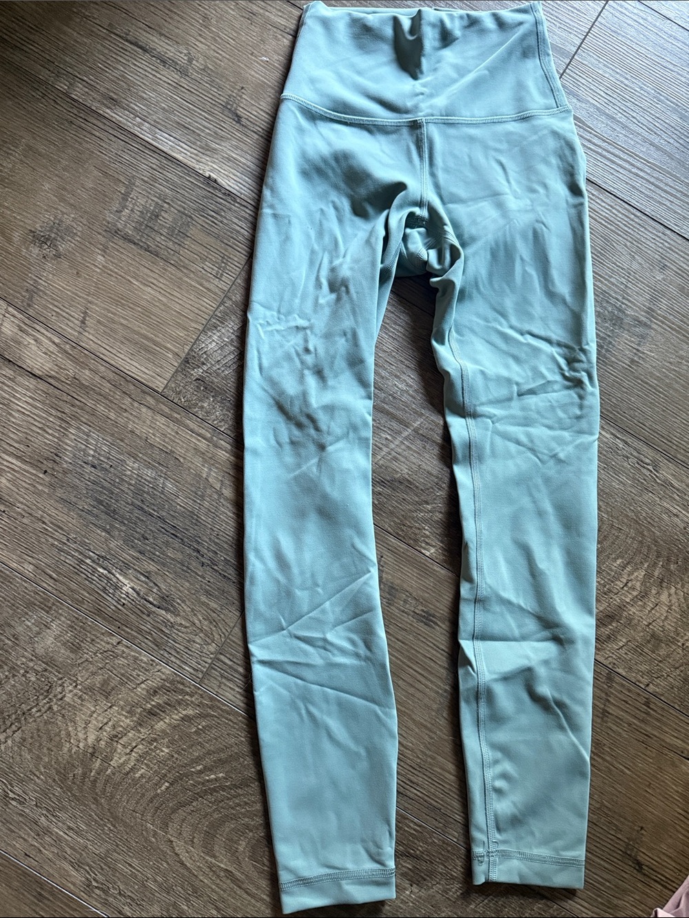 Women’s High-Waist Lulu Leggings in Light Teal